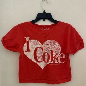 Coca Cola Red Crop top